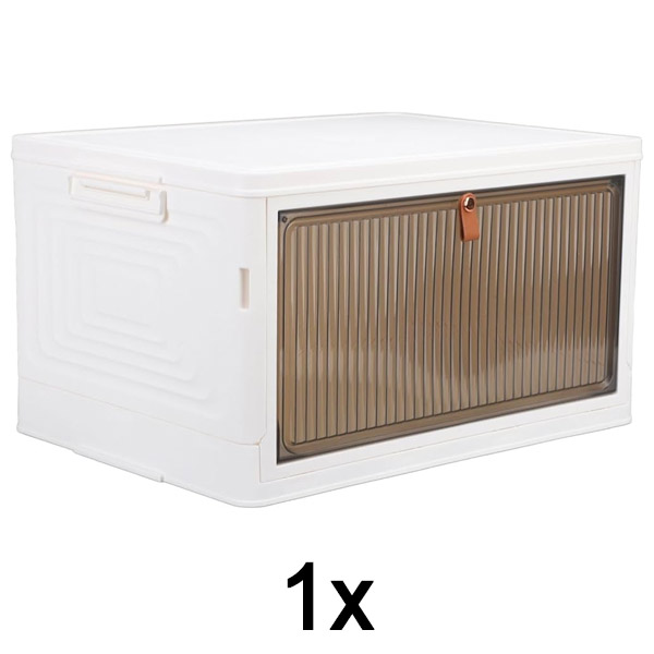 1x Кутия за съхранение с капак – готова за 2 минути, без инструменти | ORGABOX